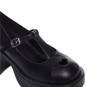 Delia’s Dolls Kill Heart black Mary Janes🖤 NBW.